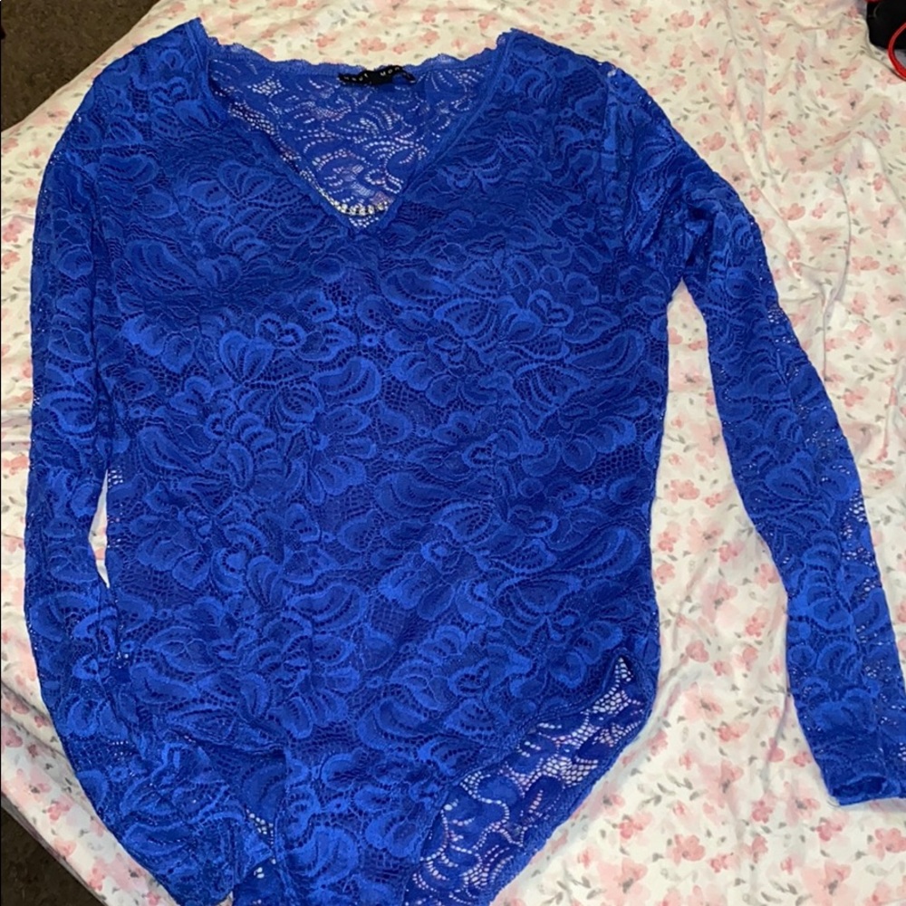 Blue Bodysuit